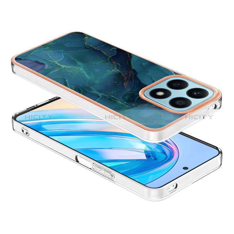 Coque Silicone Motif Fantaisie Souple Couleur Unie Etui Housse Y07B pour Huawei Honor X8a 4G Plus