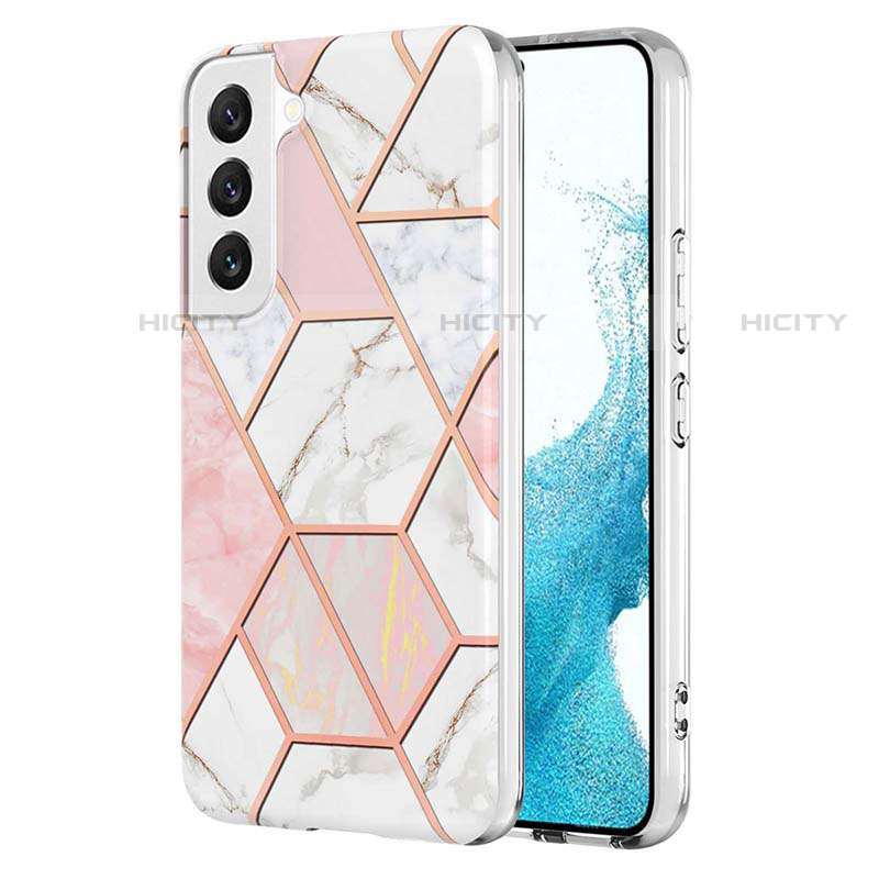 Coque Silicone Motif Fantaisie Souple Couleur Unie Etui Housse Y08B pour Samsung Galaxy S21 FE 5G Plus