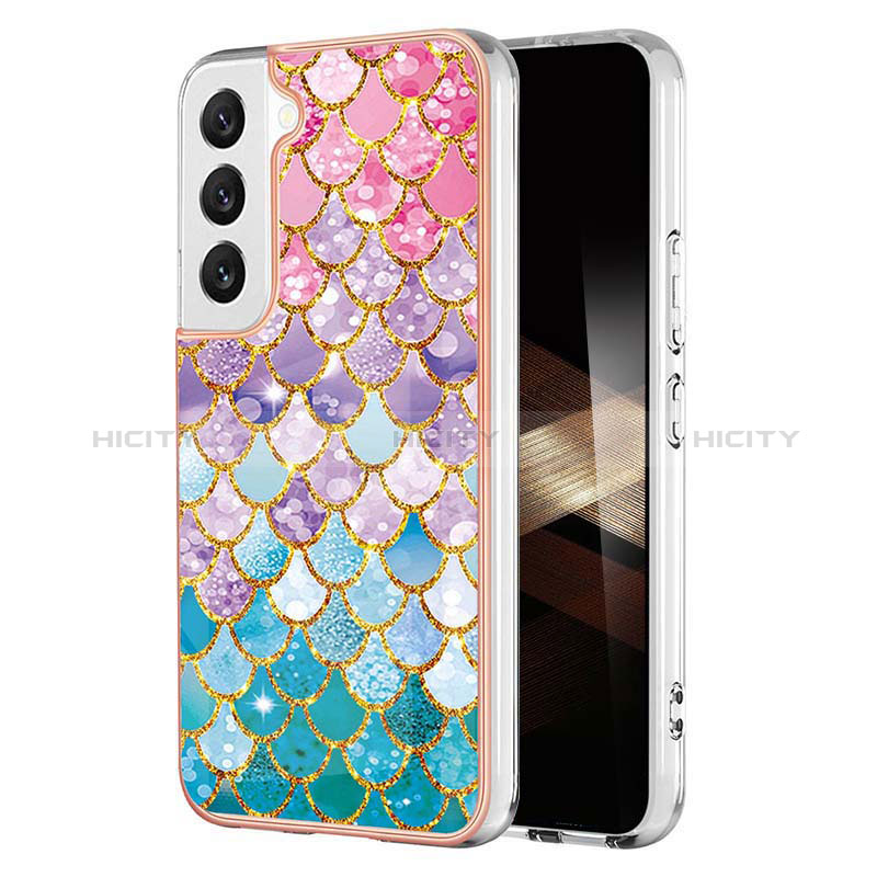 Coque Silicone Motif Fantaisie Souple Couleur Unie Etui Housse Y10B pour Samsung Galaxy S25 5G Plus