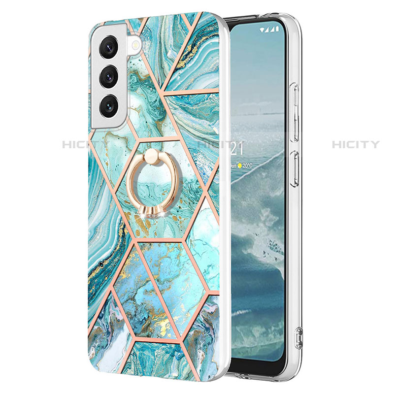 Coque Silicone Motif Fantaisie Souple Couleur Unie Etui Housse Y13B pour Samsung Galaxy S21 5G Plus