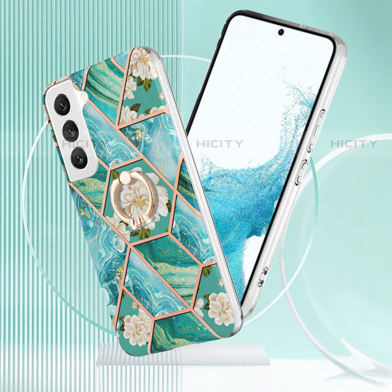 Coque Silicone Motif Fantaisie Souple Couleur Unie Etui Housse Y14B pour Samsung Galaxy S21 5G Plus