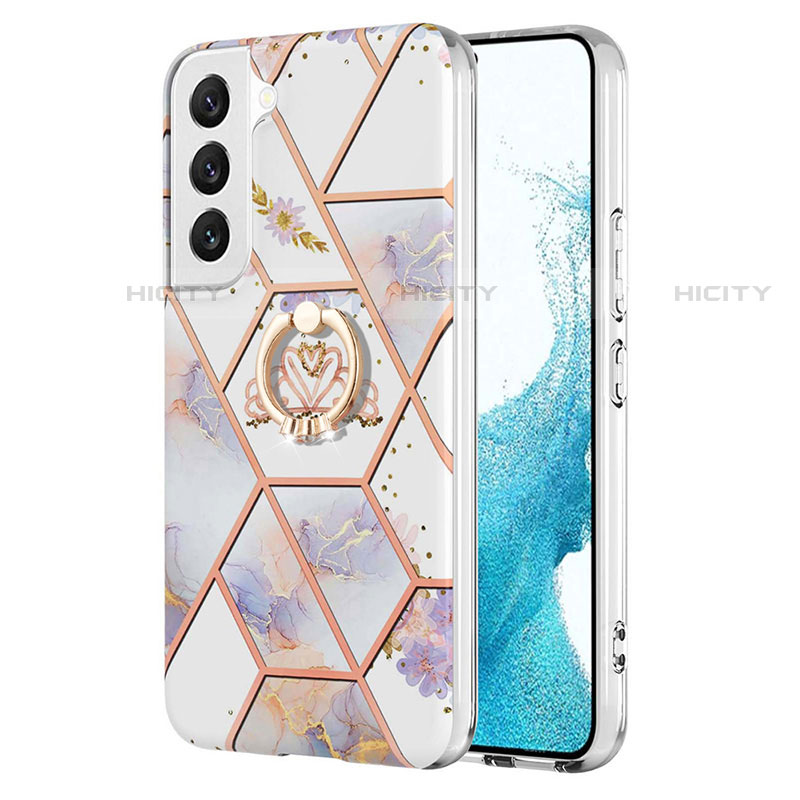 Coque Silicone Motif Fantaisie Souple Couleur Unie Etui Housse Y14B pour Samsung Galaxy S21 FE 5G Plus