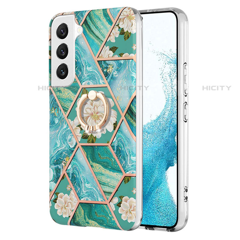 Coque Silicone Motif Fantaisie Souple Couleur Unie Etui Housse Y14B pour Samsung Galaxy S21 Plus 5G Plus