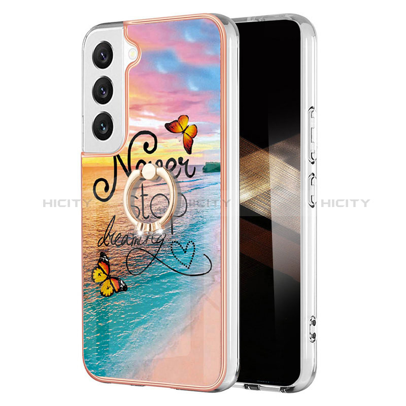 Coque Silicone Motif Fantaisie Souple Couleur Unie Etui Housse Y15B pour Samsung Galaxy S24 Plus 5G Plus