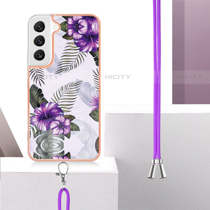 Coque Silicone Motif Fantaisie Souple Couleur Unie Etui Housse Y20B pour Samsung Galaxy S22 Plus 5G Plus