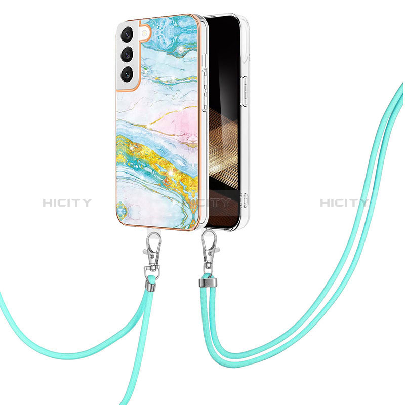 Coque Silicone Motif Fantaisie Souple Couleur Unie Etui Housse Y21B pour Samsung Galaxy S24 5G Plus