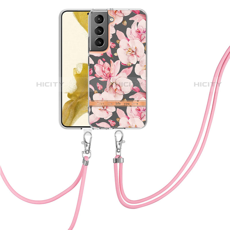 Coque Silicone Motif Fantaisie Souple Couleur Unie Etui Housse Y22B pour Samsung Galaxy S21 5G Plus