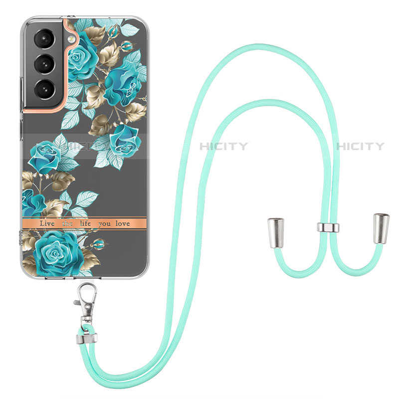 Coque Silicone Motif Fantaisie Souple Couleur Unie Etui Housse Y22B pour Samsung Galaxy S21 Plus 5G Plus