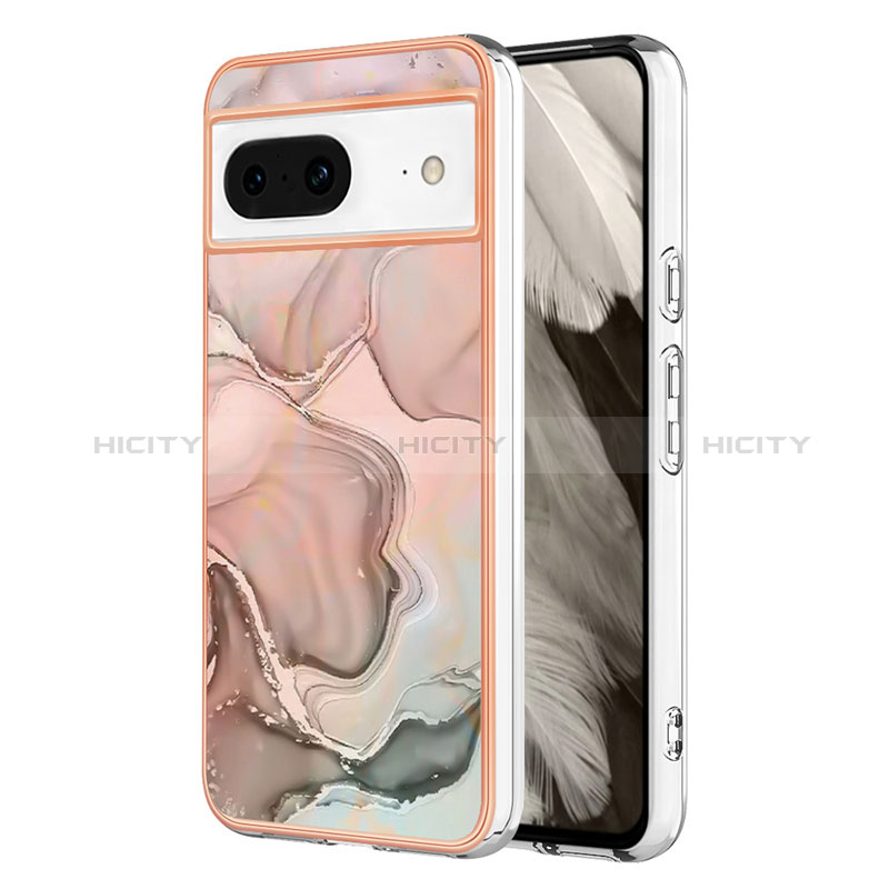 Coque Silicone Motif Fantaisie Souple Couleur Unie Etui Housse YB1 pour Google Pixel 8 5G Mixte Plus