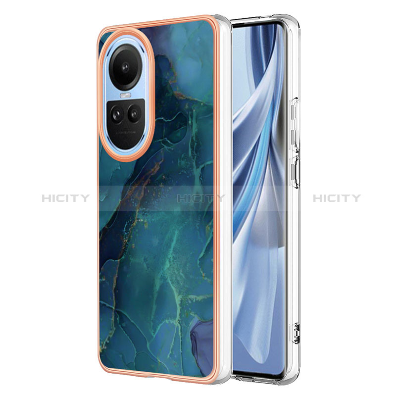 Coque Silicone Motif Fantaisie Souple Couleur Unie Etui Housse YB1 pour Oppo Reno10 5G Plus