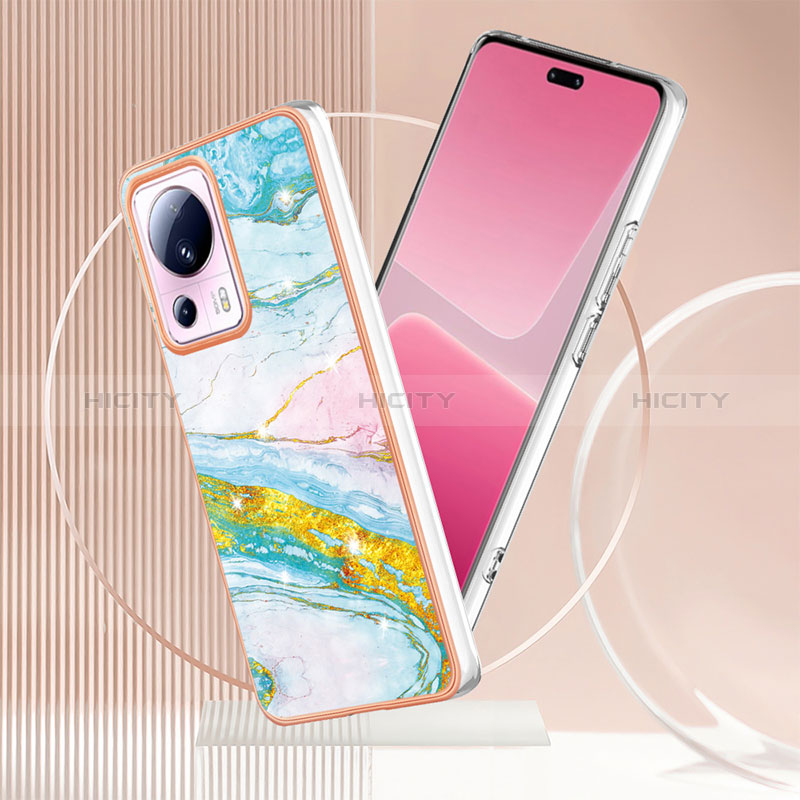 Coque Silicone Motif Fantaisie Souple Couleur Unie Etui Housse YB1 pour Xiaomi Mi 13 Lite 5G Plus