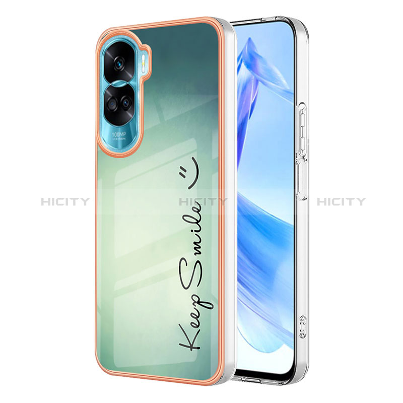 Coque Silicone Motif Fantaisie Souple Couleur Unie Etui Housse YB2 pour Huawei Honor 90 Lite 5G Plus