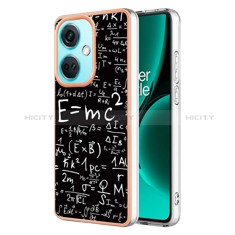 Coque Silicone Motif Fantaisie Souple Couleur Unie Etui Housse YB2 pour OnePlus Nord CE 3 5G Plus