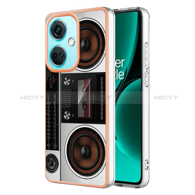 Coque Silicone Motif Fantaisie Souple Couleur Unie Etui Housse YB2 pour OnePlus Nord CE 3 5G Plus