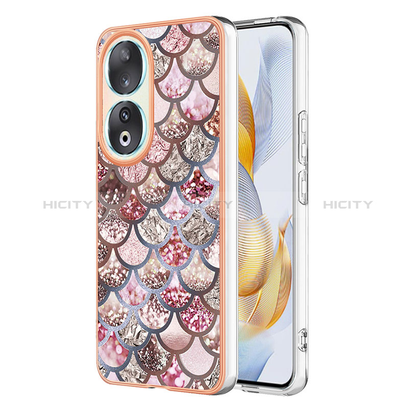 Coque Silicone Motif Fantaisie Souple Couleur Unie Etui Housse YB3 pour Huawei Honor 90 5G Plus