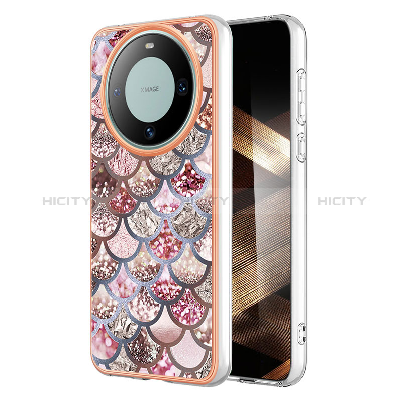 Coque Silicone Motif Fantaisie Souple Couleur Unie Etui Housse YB3 pour Huawei Mate 60 Pro Plus