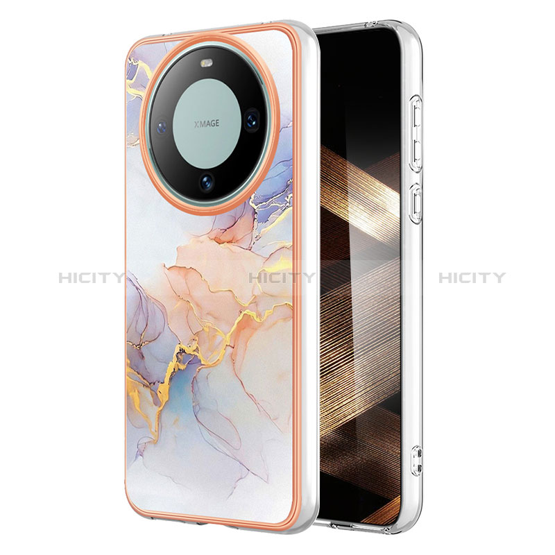 Coque Silicone Motif Fantaisie Souple Couleur Unie Etui Housse YB3 pour Huawei Mate 60 Pro Plus