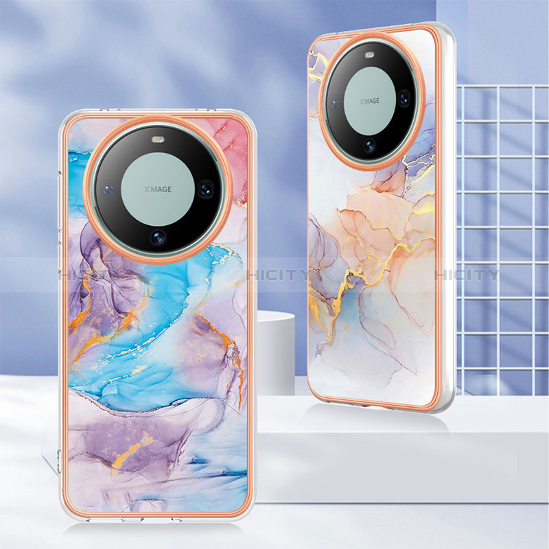 Coque Silicone Motif Fantaisie Souple Couleur Unie Etui Housse YB3 pour Huawei Mate 60 Pro Plus