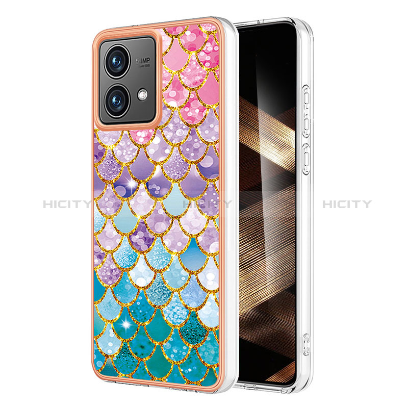 Coque Silicone Motif Fantaisie Souple Couleur Unie Etui Housse YB3 pour Motorola Moto G84 5G Plus