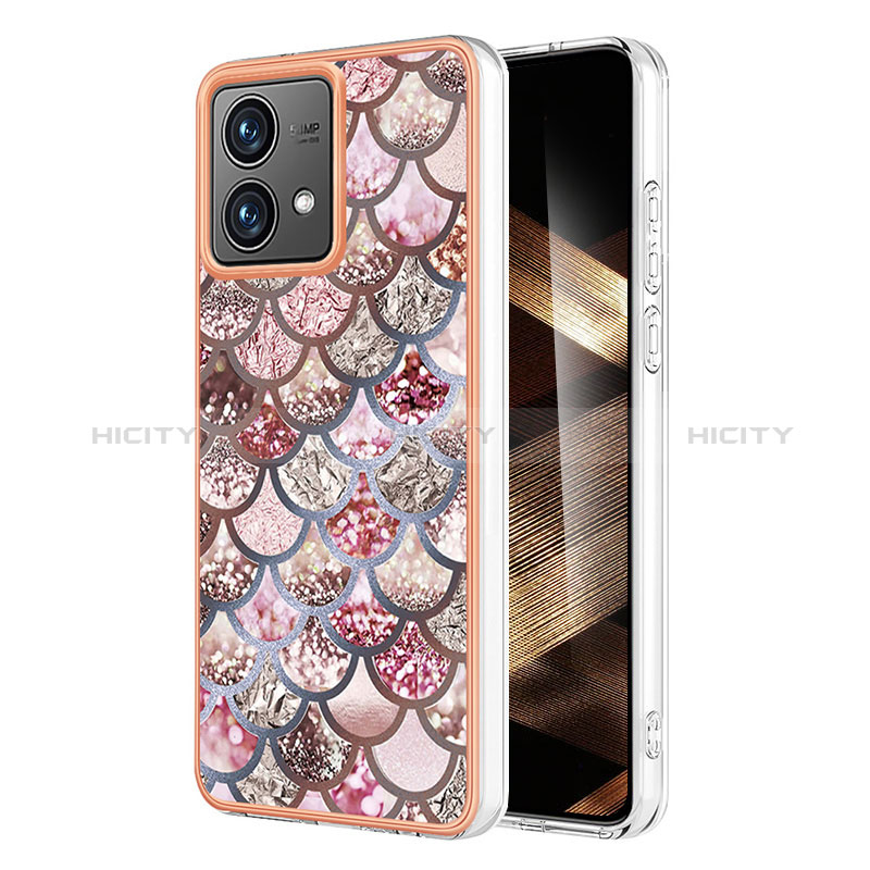 Coque Silicone Motif Fantaisie Souple Couleur Unie Etui Housse YB3 pour Motorola Moto G84 5G Plus