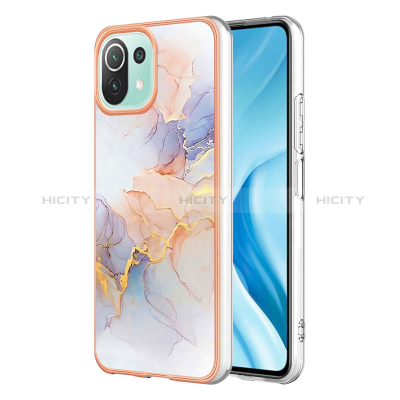 Coque Silicone Motif Fantaisie Souple Couleur Unie Etui Housse YB3 pour Xiaomi Mi 11 Lite 5G NE Plus