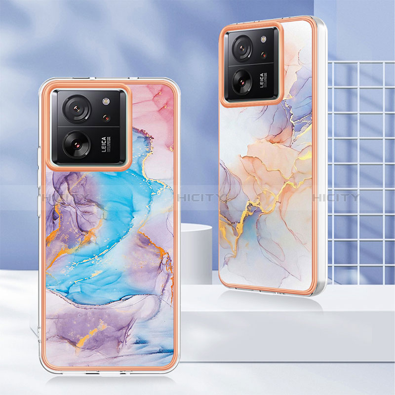 Coque Silicone Motif Fantaisie Souple Couleur Unie Etui Housse YB3 pour Xiaomi Mi 13T 5G Plus