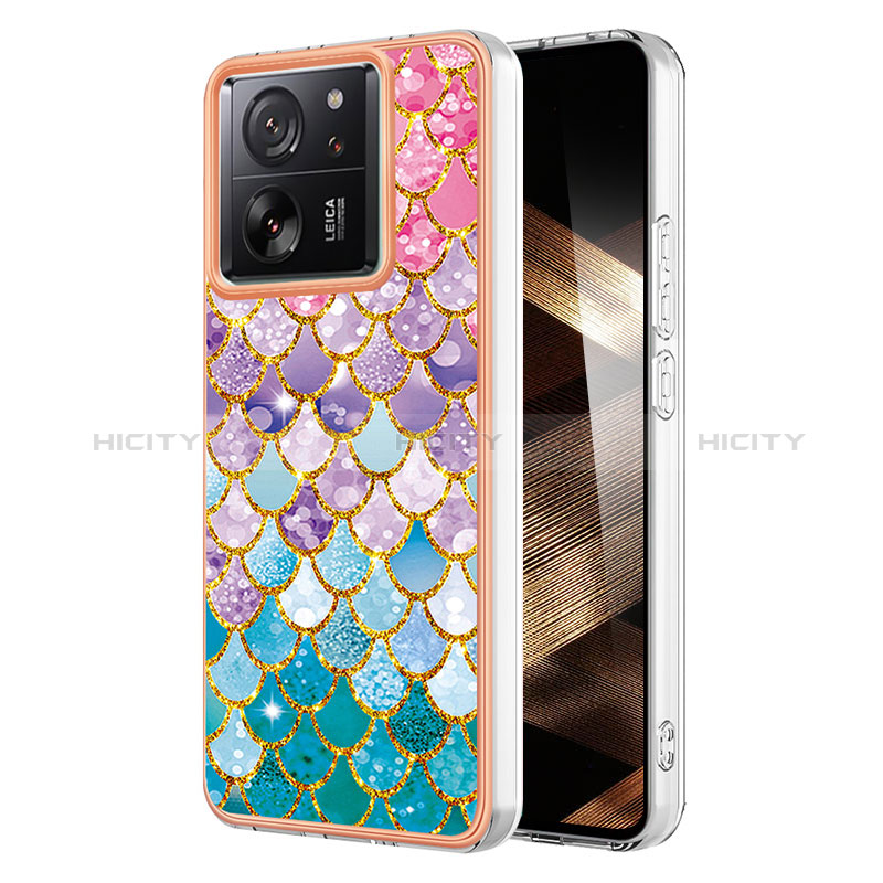 Coque Silicone Motif Fantaisie Souple Couleur Unie Etui Housse YB3 pour Xiaomi Mi 13T Pro 5G Plus