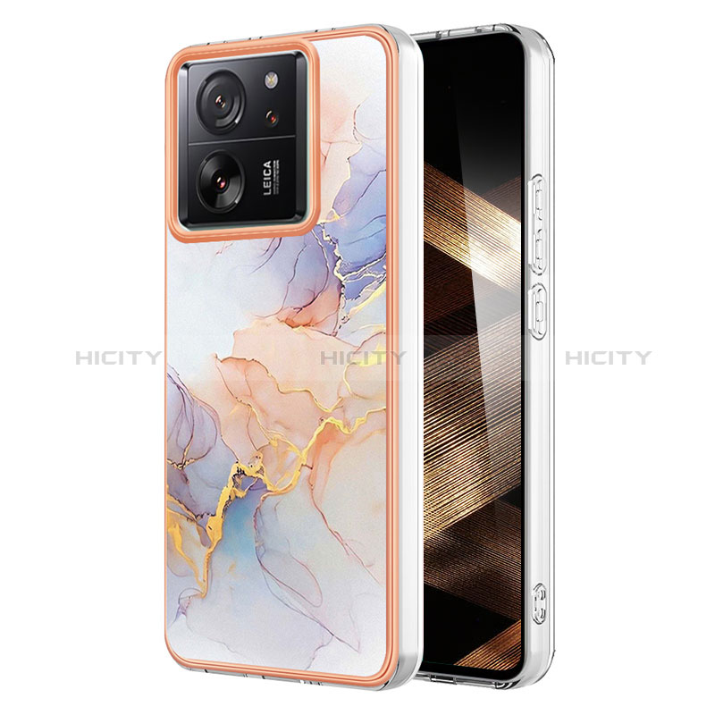 Coque Silicone Motif Fantaisie Souple Couleur Unie Etui Housse YB3 pour Xiaomi Mi 13T Pro 5G Plus