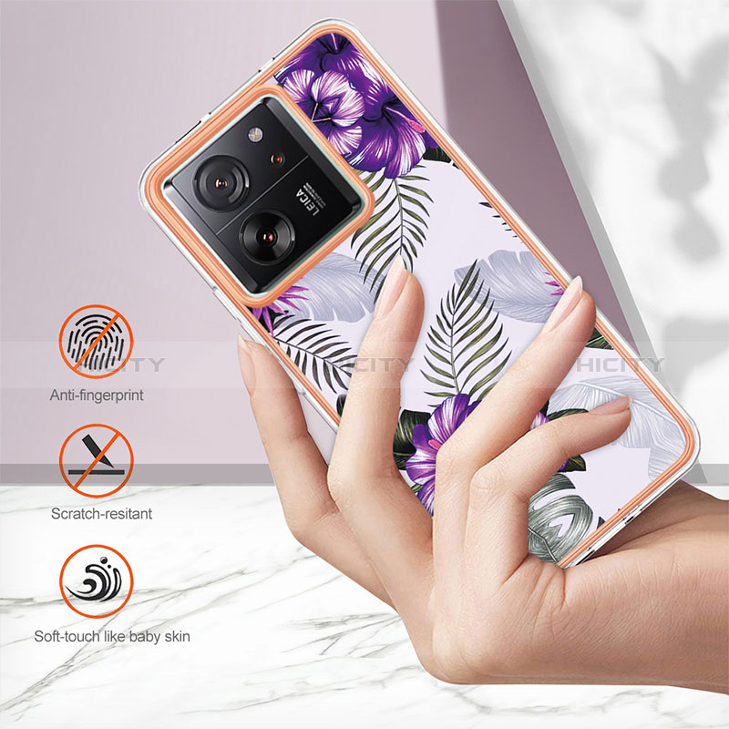 Coque Silicone Motif Fantaisie Souple Couleur Unie Etui Housse YB3 pour Xiaomi Mi 13T Pro 5G Plus