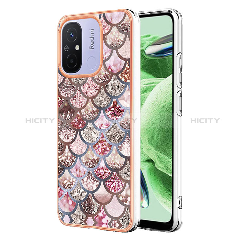 Coque Silicone Motif Fantaisie Souple Couleur Unie Etui Housse YB3 pour Xiaomi Poco C55 Plus