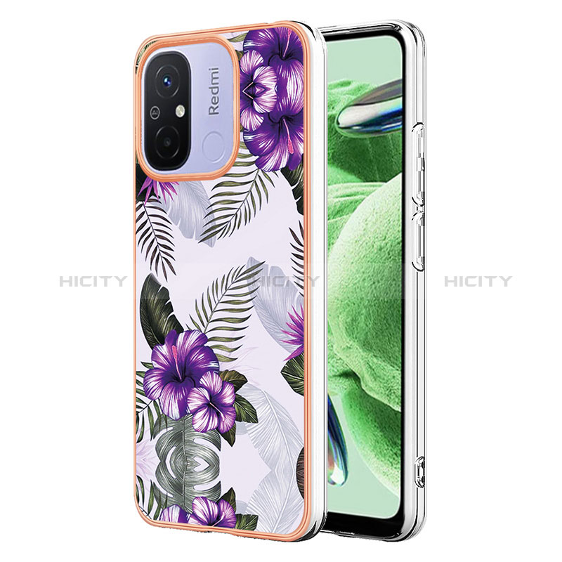 Coque Silicone Motif Fantaisie Souple Couleur Unie Etui Housse YB3 pour Xiaomi Poco C55 Plus