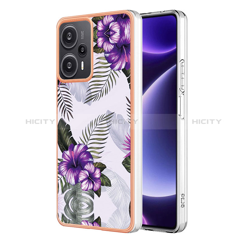 Coque Silicone Motif Fantaisie Souple Couleur Unie Etui Housse YB3 pour Xiaomi Poco F5 5G Plus