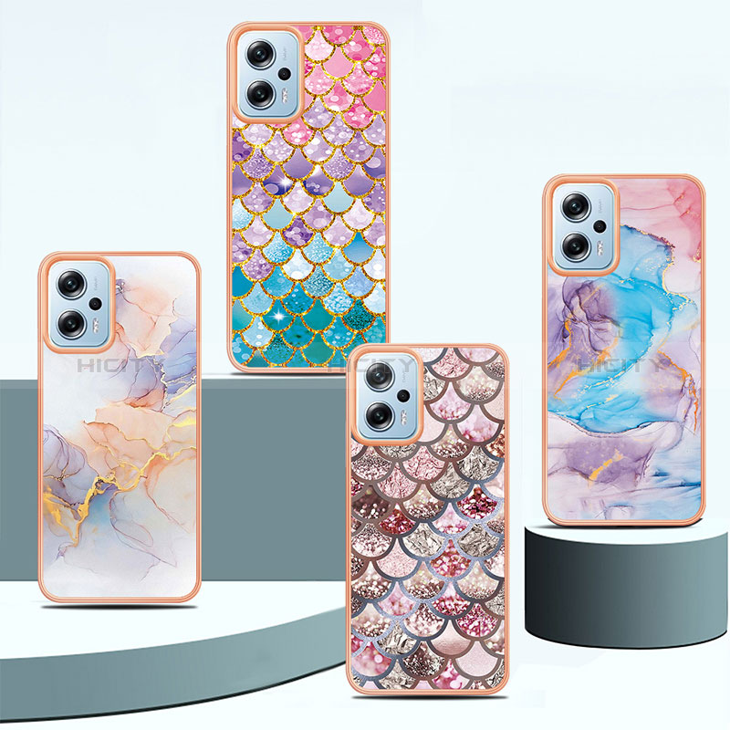 Coque Silicone Motif Fantaisie Souple Couleur Unie Etui Housse YB3 pour Xiaomi Poco X4 GT 5G Plus