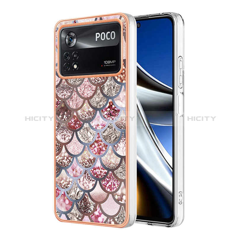 Coque Silicone Motif Fantaisie Souple Couleur Unie Etui Housse YB3 pour Xiaomi Poco X4 Pro 5G Plus