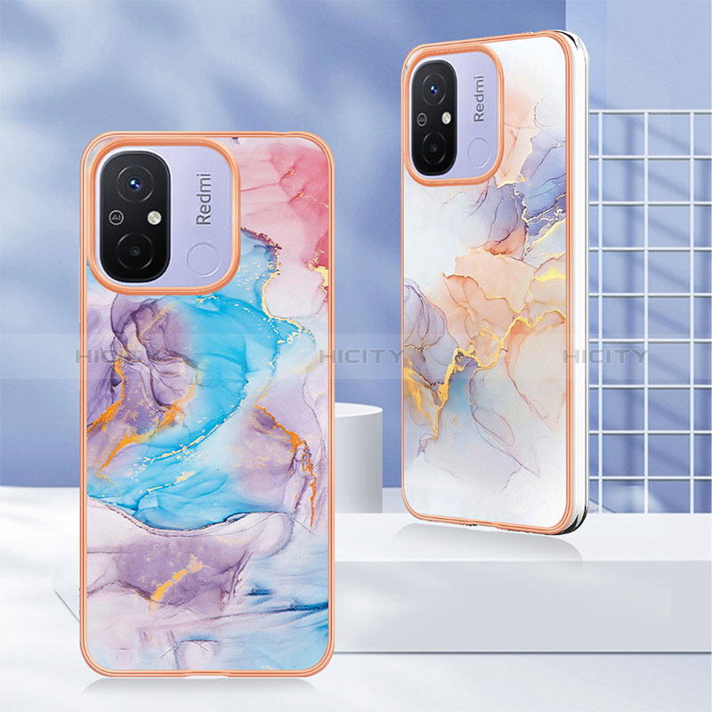 Coque Silicone Motif Fantaisie Souple Couleur Unie Etui Housse YB3 pour Xiaomi Redmi 11A 4G Plus