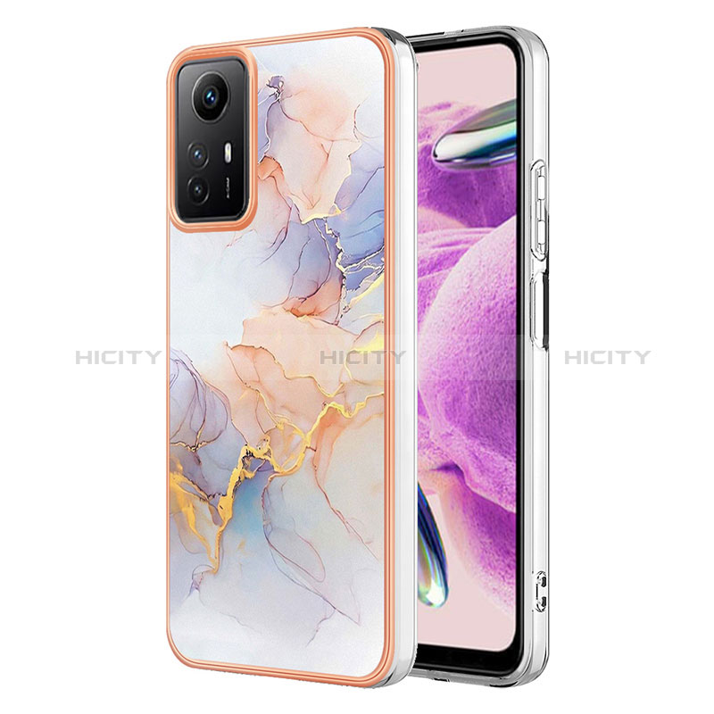 Coque Silicone Motif Fantaisie Souple Couleur Unie Etui Housse YB3 pour Xiaomi Redmi Note 12S Plus