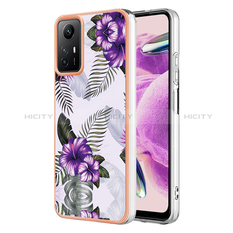 Coque Silicone Motif Fantaisie Souple Couleur Unie Etui Housse YB3 pour Xiaomi Redmi Note 12S Plus