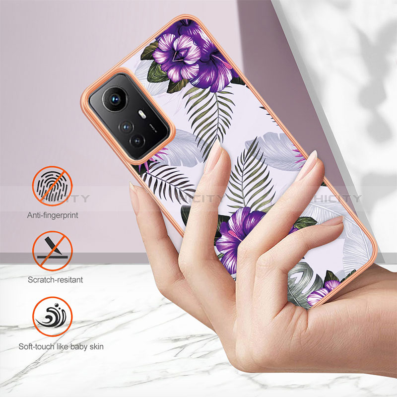 Coque Silicone Motif Fantaisie Souple Couleur Unie Etui Housse YB3 pour Xiaomi Redmi Note 12S Plus