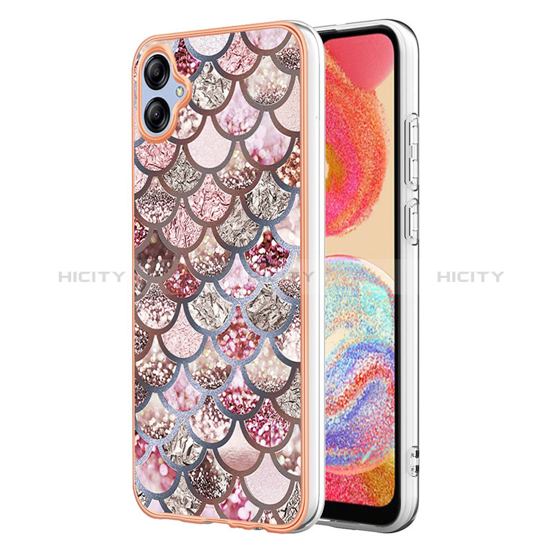 Coque Silicone Motif Fantaisie Souple Couleur Unie Etui Housse YB4 pour Samsung Galaxy A04E Plus