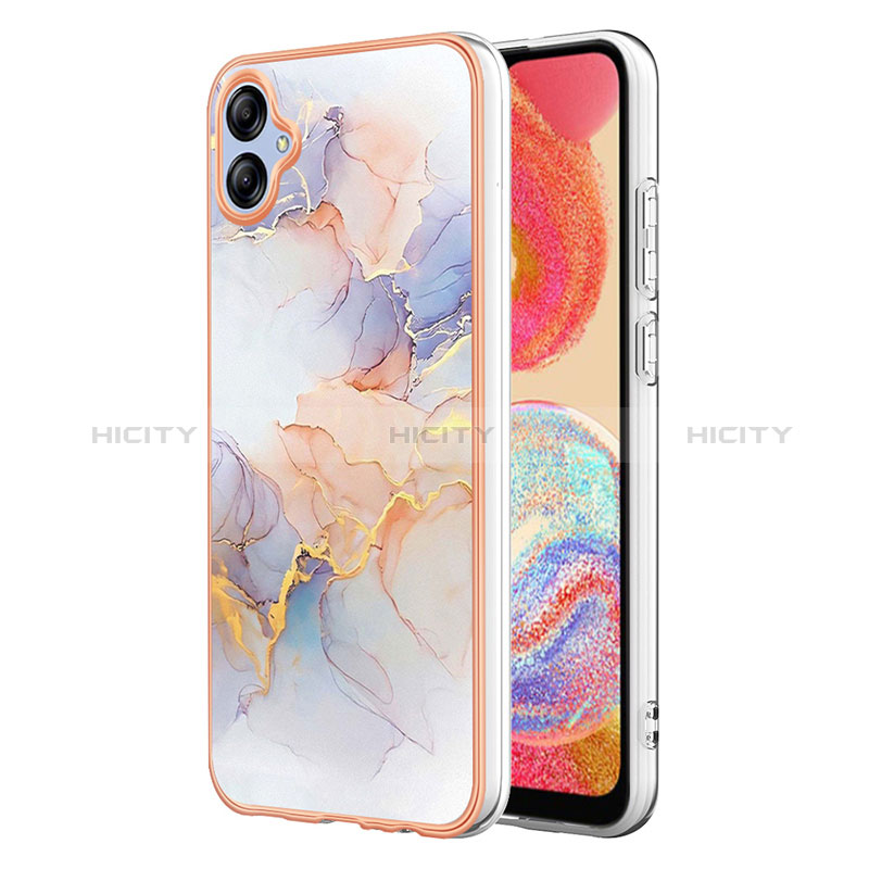 Coque Silicone Motif Fantaisie Souple Couleur Unie Etui Housse YB4 pour Samsung Galaxy A04E Plus