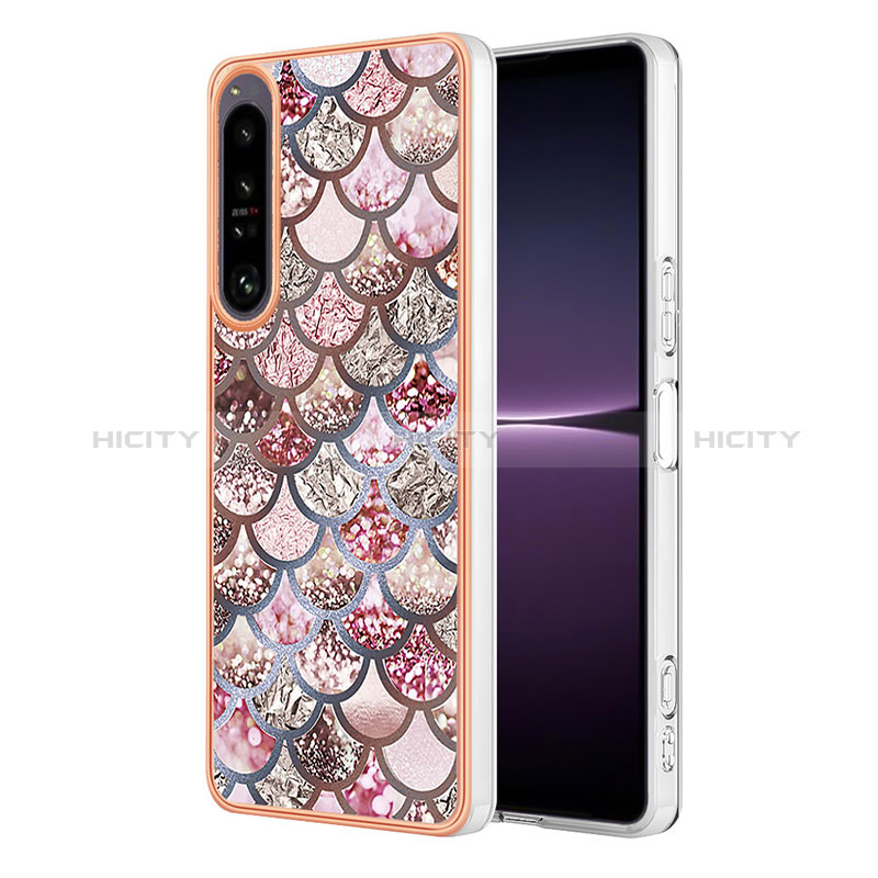 Coque Silicone Motif Fantaisie Souple Couleur Unie Etui Housse YB4 pour Sony Xperia 1 IV Plus