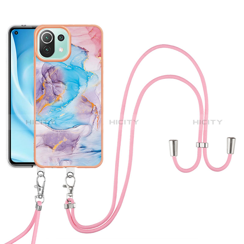 Coque Silicone Motif Fantaisie Souple Couleur Unie Etui Housse YB4 pour Xiaomi Mi 11 Lite 4G Plus