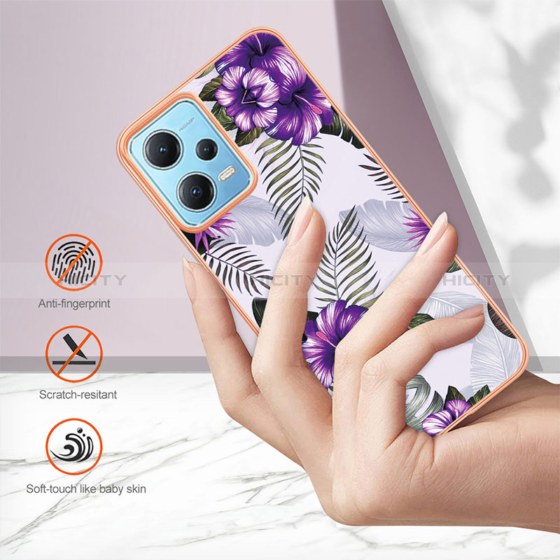 Coque Silicone Motif Fantaisie Souple Couleur Unie Etui Housse YB4 pour Xiaomi Poco X5 5G Plus