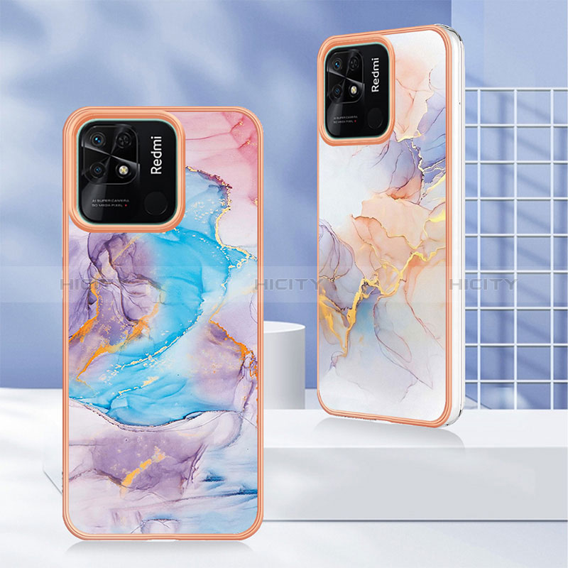 Coque Silicone Motif Fantaisie Souple Couleur Unie Etui Housse YB4 pour Xiaomi Redmi 10C 4G Plus