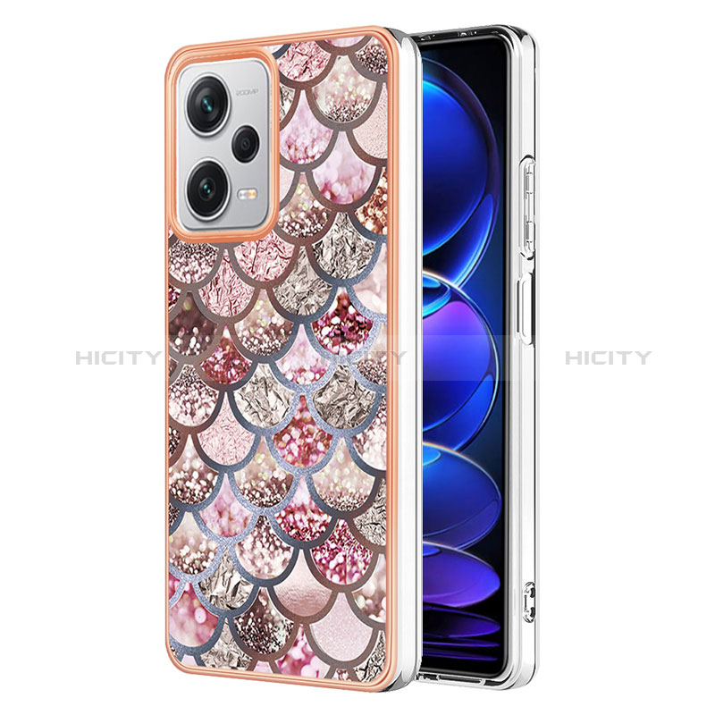 Coque Silicone Motif Fantaisie Souple Couleur Unie Etui Housse YB4 pour Xiaomi Redmi Note 12 Explorer Plus