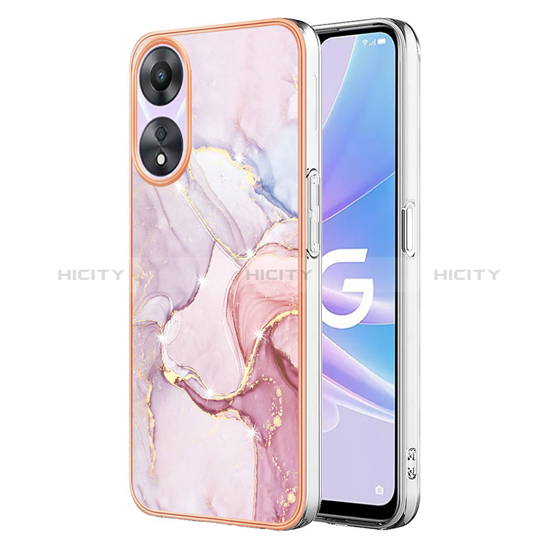 Coque Silicone Motif Fantaisie Souple Couleur Unie Etui Housse YB5 pour Oppo A78 5G Plus