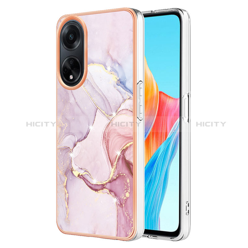 Coque Silicone Motif Fantaisie Souple Couleur Unie Etui Housse YB5 pour Oppo A98 5G Plus