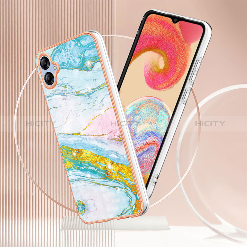 Coque Silicone Motif Fantaisie Souple Couleur Unie Etui Housse YB5 pour Samsung Galaxy A04E Plus