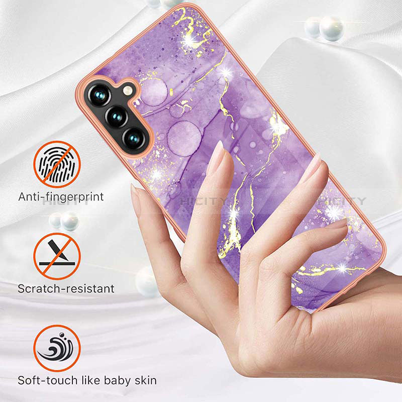 Coque Silicone Motif Fantaisie Souple Couleur Unie Etui Housse YB5 pour Samsung Galaxy Quantum4 5G Plus