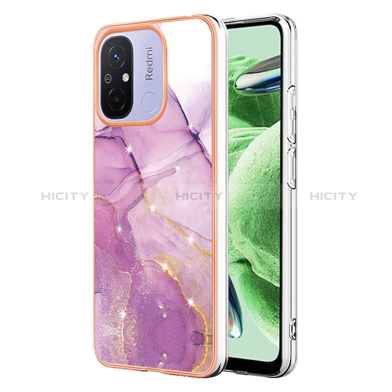 Coque Silicone Motif Fantaisie Souple Couleur Unie Etui Housse YB5 pour Xiaomi Poco C55 Plus